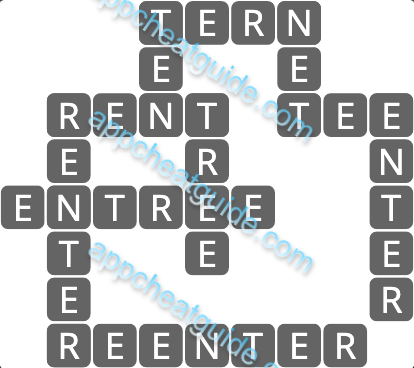 Wordscapes 10054 Crest 4 6 Master answer image answer