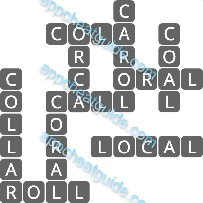 Wordscapes 10103 Amber 7 Master answer image answer