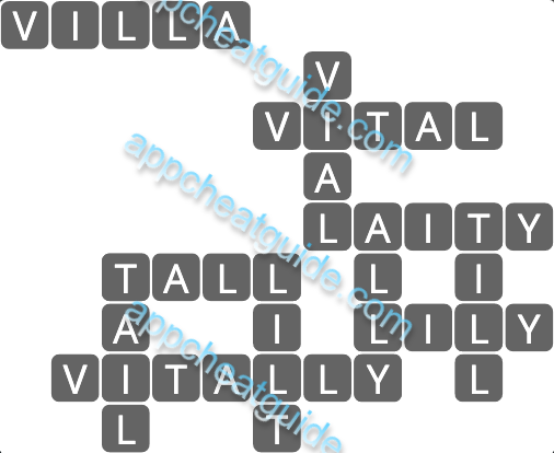 Wordscapes 10161 View 7 1 Master answer image answer