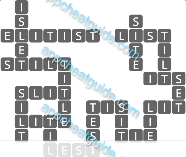 Wordscapes 10231 Spire 3 7 Master answer image answer