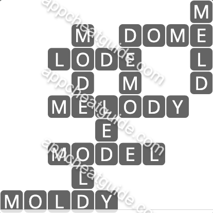 Wordscapes 103 Pass 7  Canyon answer image answer