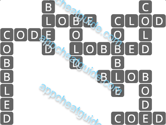 Wordscapes 10505 Dusk 9 Master answer image answer