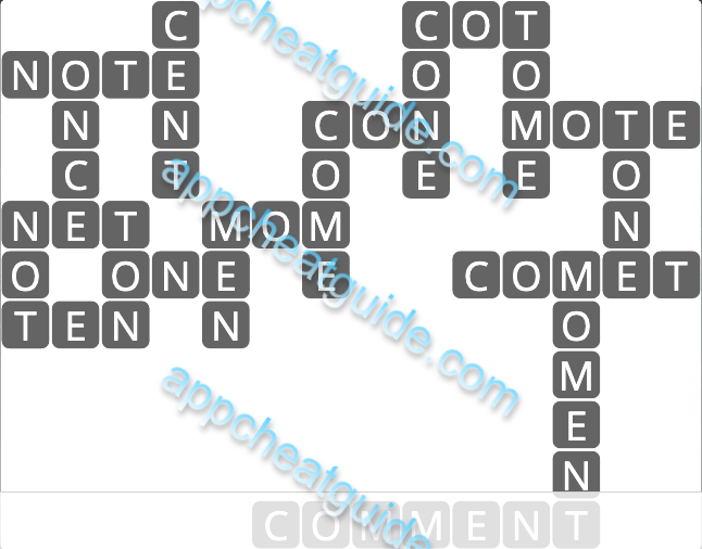 Wordscapes 10657 Brook 2 1 Master answer image answer