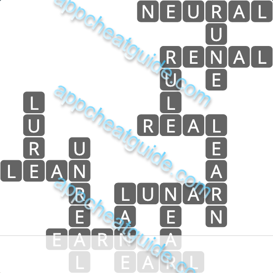 Wordscapes 10696 Brook 3 8 Master answer image answer