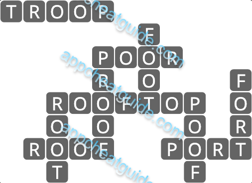 Wordscapes 10709 Bright 9 5 Master answer image answer