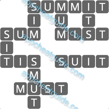 Wordscapes 10732 Mossy 3 12 Master answer image answer