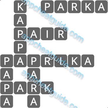 Wordscapes 10735 Mossy 3 15 Master answer image answer