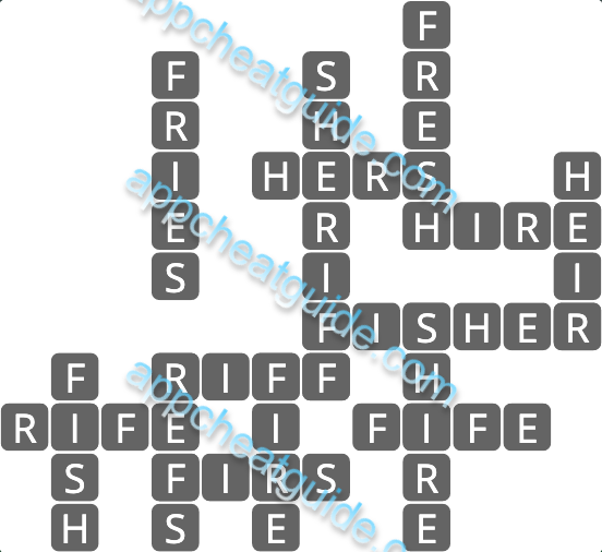 Wordscapes 10739 River 4 3 Master answer image answer