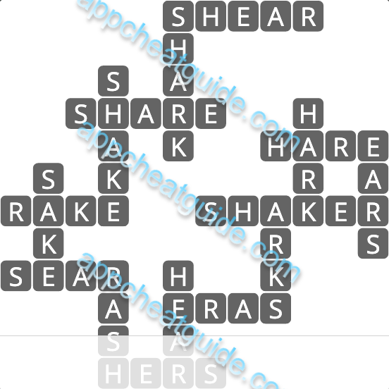 Wordscapes 10789 Frond 5 5 Master answer image answer