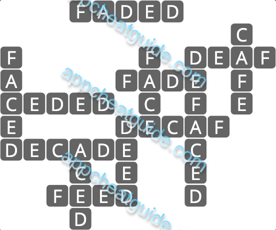 Wordscapes 10798 Frond 5 14 Master answer image answer