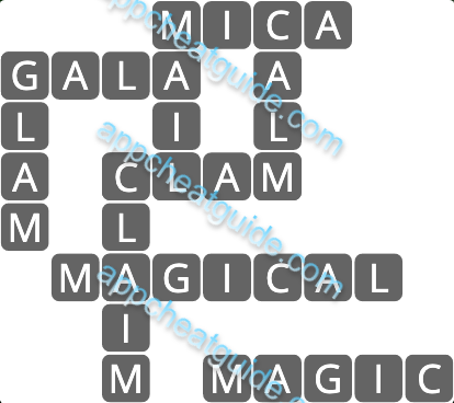 Wordscapes 10832 Sky 16 Master answer image answer