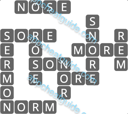 Wordscapes 10947 Toad 6 3 Master answer image answer