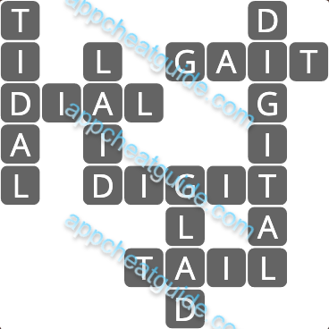 Wordscapes 10952 Toad 6 8 Master answer image answer