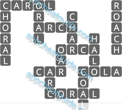 Wordscapes 11105 Thick 3 1 Master answer image answer