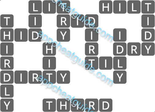 Wordscapes 11109 Thick 3 5 Master answer image answer