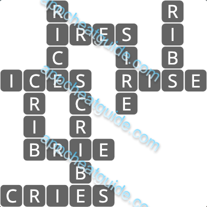 Wordscapes 11160 Aqua 5 8 Master answer image answer