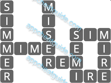 Wordscapes 11165 Aqua 5 13 Master answer image answer