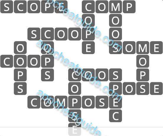 Wordscapes 11643 Vast 6 11 Master answer image answer