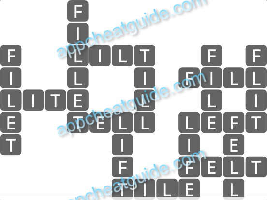 Wordscapes 11725 Fall 10 13 Master answer image answer