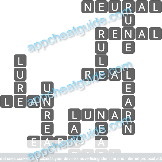 Wordscapes 11729 Grace 5 1 Master answer image answer