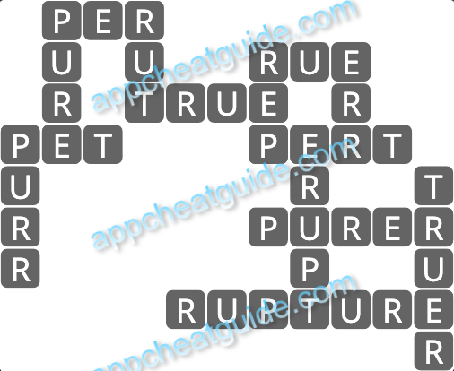 Wordscapes 11746 Red 4 2 Master answer image answer