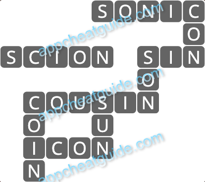 Wordscapes 11748 Red 4 4 Master answer image answer