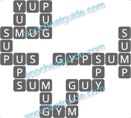 Wordscapes 11752 Red 4 8 Master answer image answer