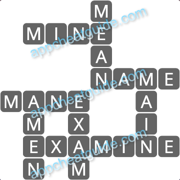 Wordscapes 11801 Crest 5 9 Master answer image answer