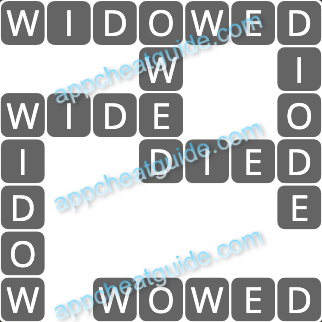 Wordscapes 11806 Crest 5 14 Master answer image answer