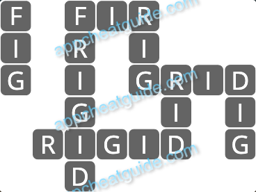 Wordscapes 11836 Seed 3 12 Master answer image answer