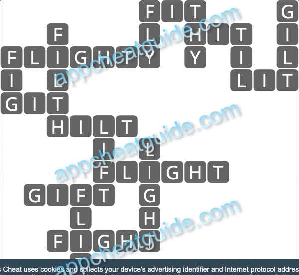 Wordscapes 11838 Seed 3 14 Master answer image answer