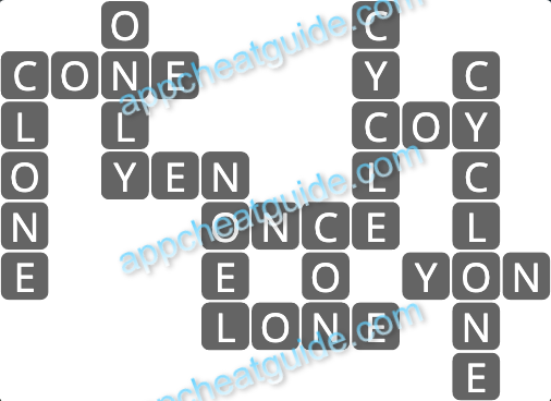 Wordscapes 11859 Arise 6 3 Master answer image answer