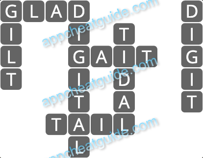 Wordscapes 11873 Wall 3 1 Master answer image answer