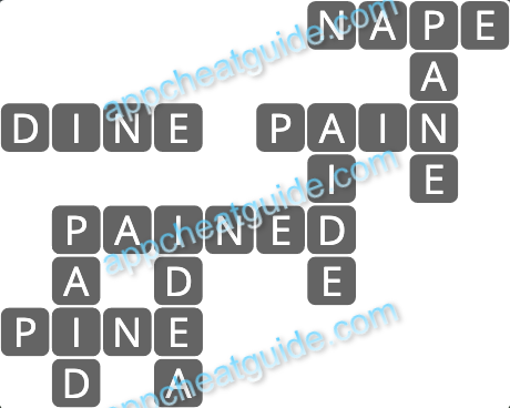 Wordscapes 12056 Height 8 Master answer image answer