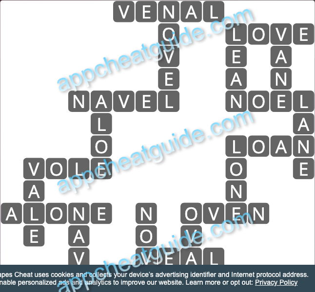 Wordscapes 12076 Fog 3 12 Master answer image answer