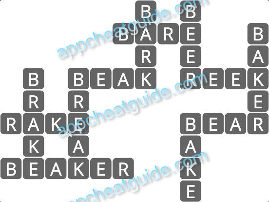 Wordscapes 12103 Below 4 7 Master answer image answer