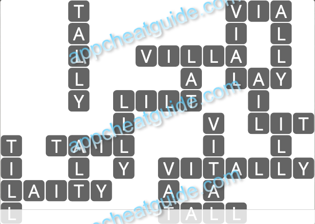 Wordscapes 12124 Crest 6 12 Master answer image answer