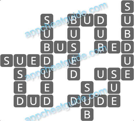 Wordscapes 12134 Gift 6 Master answer image answer