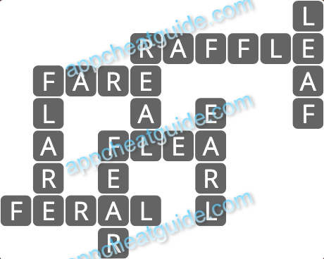 Wordscapes 12157 Sierra 3 13 Master answer image answer