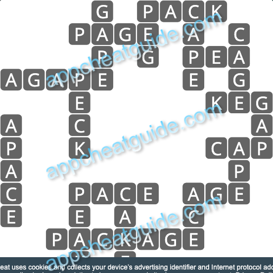 Wordscapes 12196 River 5 4 Master answer image answer