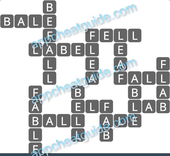 Wordscapes 12198 River 5 6 Master answer image answer