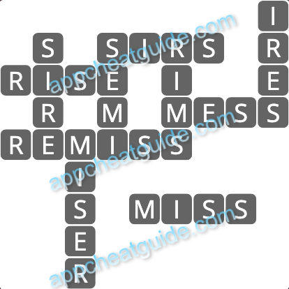 Wordscapes 12213 Erode 5 Master answer image answer