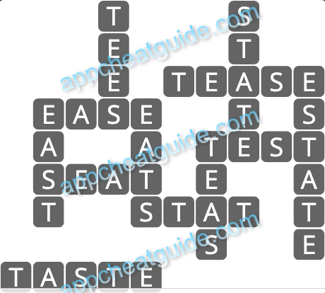 Wordscapes 12244 Set 5 4 Master answer image answer
