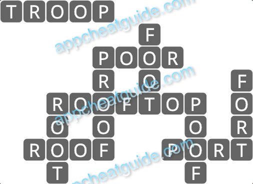 Wordscapes 12258 View 11 2 Master answer image answer