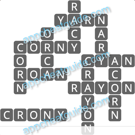 Wordscapes 12304 Mist 6 16 Master answer image answer