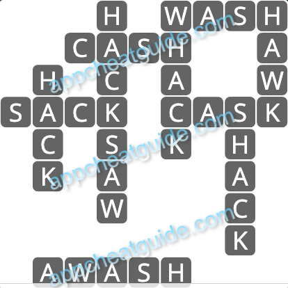 Wordscapes 12373 Glass 5 Master answer image answer