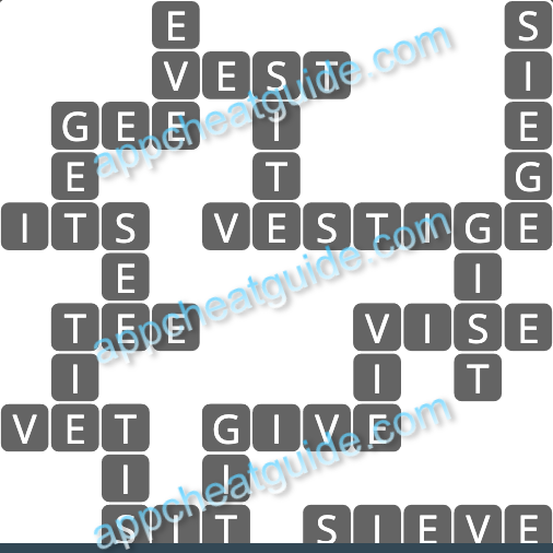 Wordscapes 12377 Glass 9 Master answer image answer