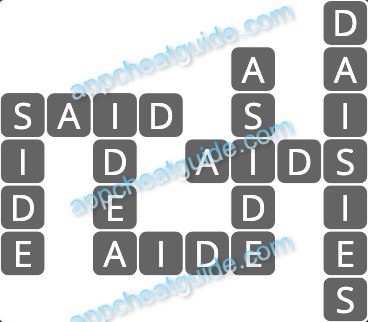 Wordscapes 12414 Spire 5 14 Master answer image answer