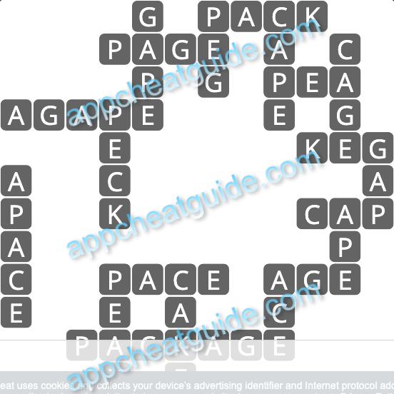Wordscapes 12454 Lake 3 6 Master answer image answer