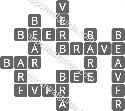 Wordscapes 125 Arch 13  Canyon answer image answer